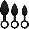 Набор анальных пробок BATHMATE Anal Training Plugs, 3 шт. BM-V-AP
